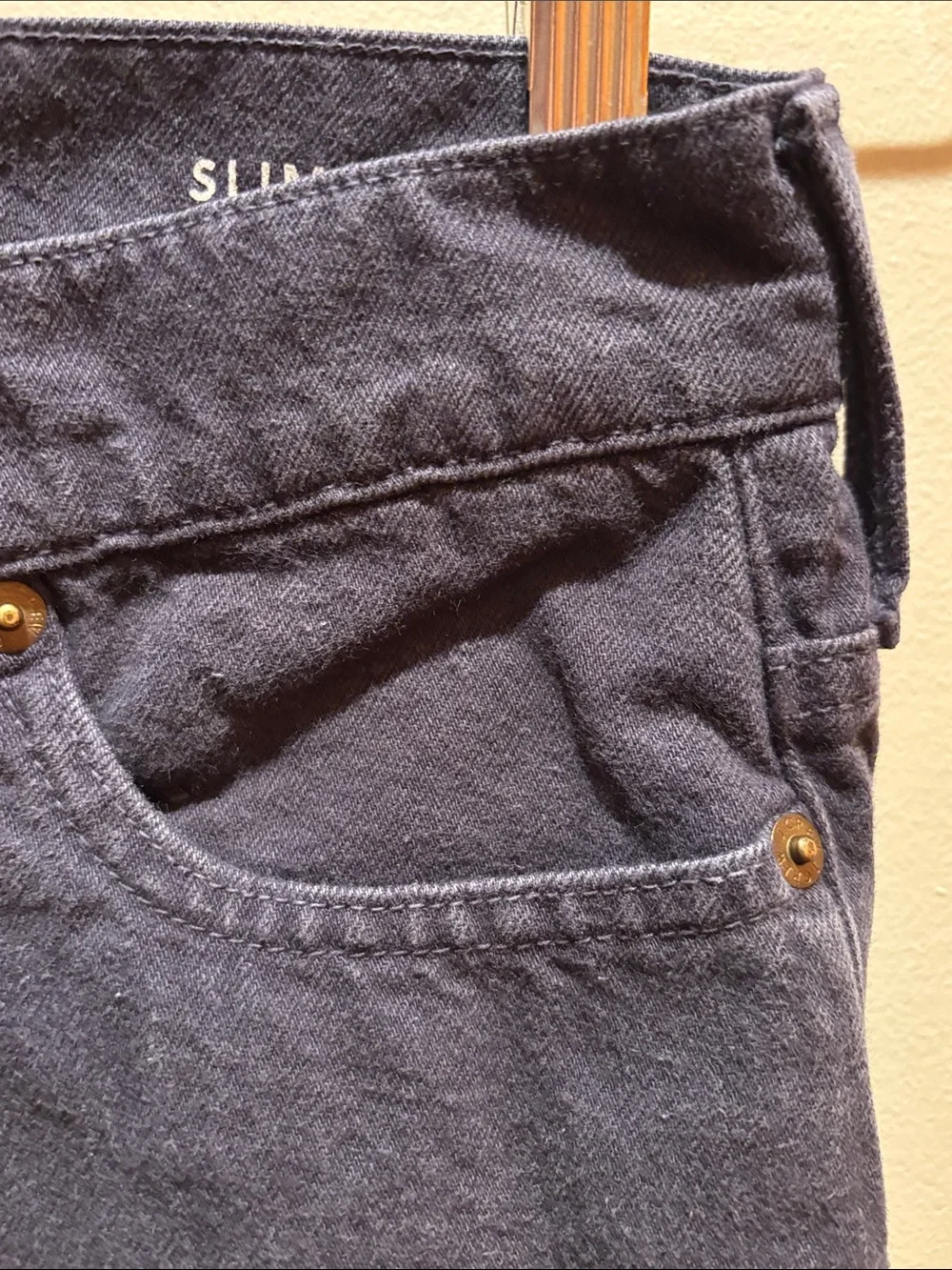 J. Crew Dark Navy denim wide  Leg Pants